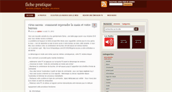 Desktop Screenshot of fichepratique.com